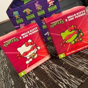2025 McDonald's Hello Kitty x TMNT